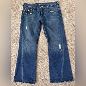 True Religion Blue Denim Jeans size 33